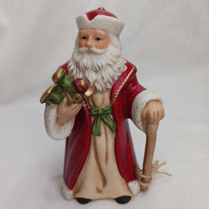 VTG Homco Old World Santa Ceramic Hand Painted Figurine Christmas Decor